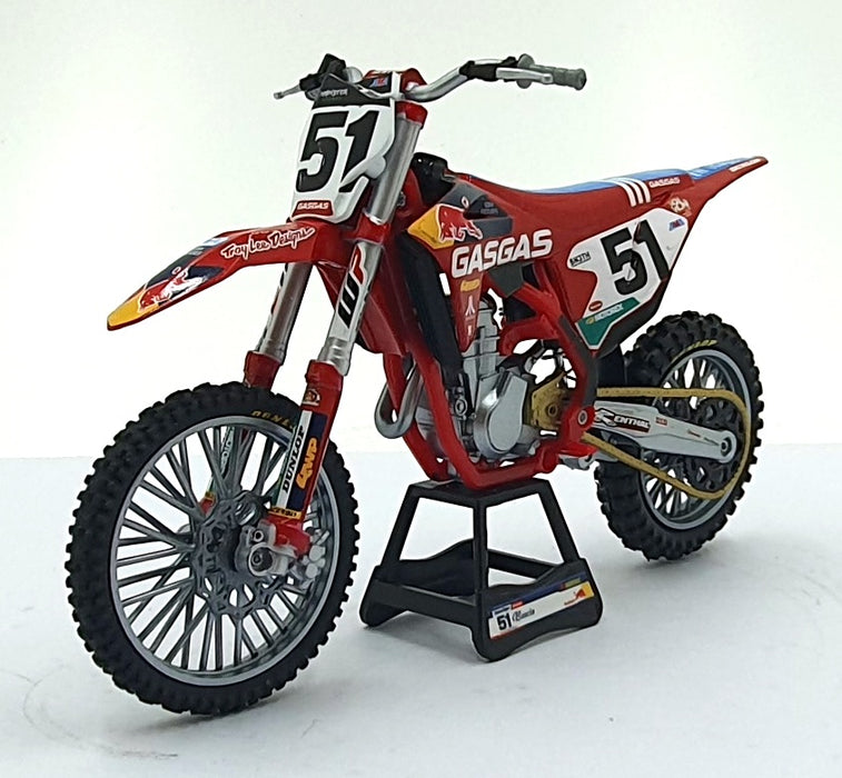 NewRay 1/12 Scale 58303 - GASGAS #51 Motorbike - Justin Barcia