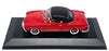 Minichamps 1/43 Scale 5062 - VW Karmann Ghia Cabrio Softtop - Red/Black
