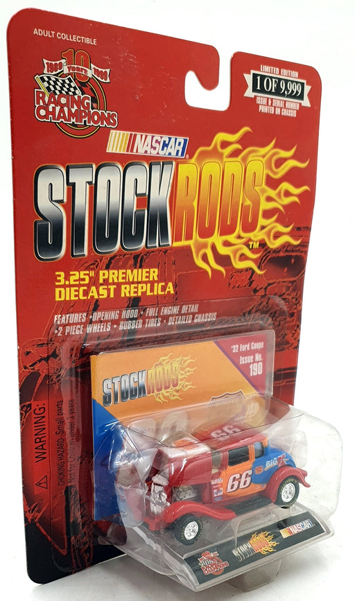 Racing Champions Stock Rods 3.25" 6700 #190 - 1932 Ford Coupe Nascar #66 K Mart