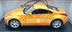Maisto 1/18 Scale Diecast 31672 - Nissan 350Z - Orange Metallic