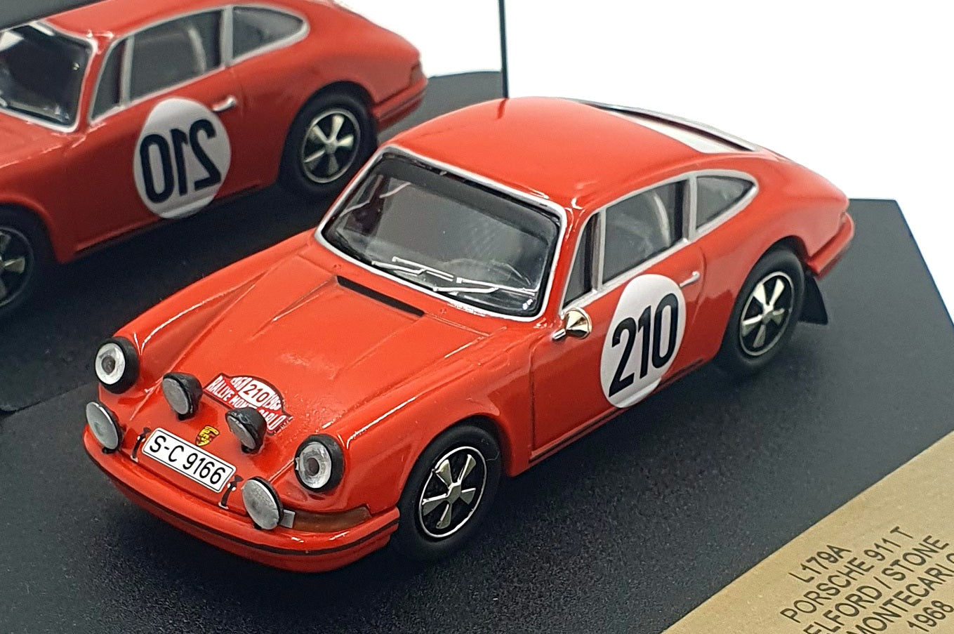 Vitesse 1/43 Scale L179A - Porsche 911 T #210 1st MC Rally 1968