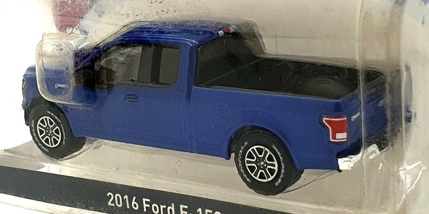 Greenlight 1/64 Scale 30329 - 2016 Ford F-150 Truck -  Met. Blue
