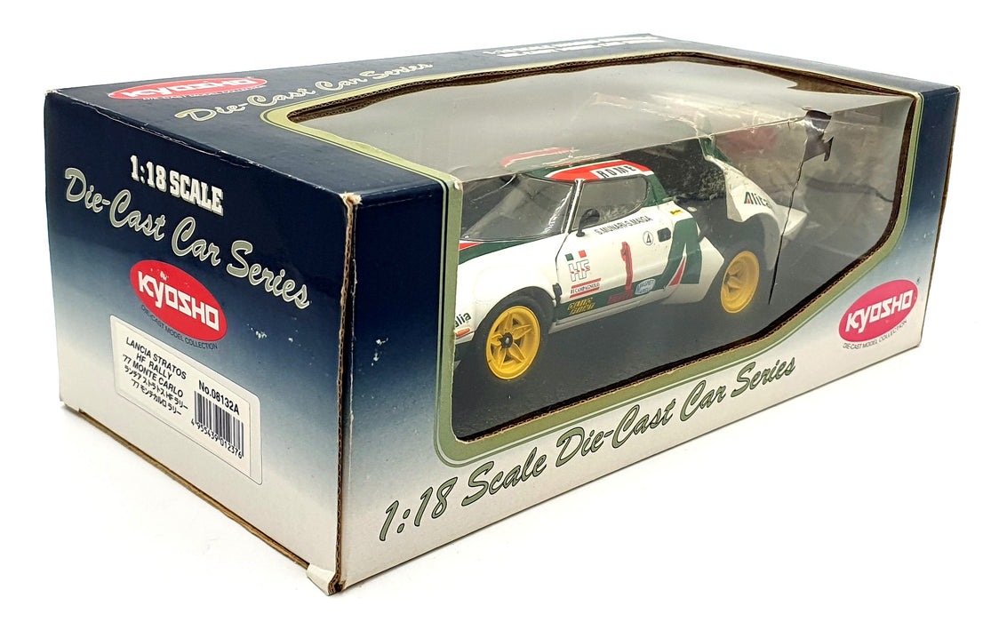 Kyosho 1/18 Scale 08132A - Lancia Stratos HF Rally 1977 Monte Carlo