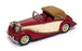 Minimarque 43 1/43 Scale UK2C - 1947 Jaguar 3.5L DHC - Maroon/Cream