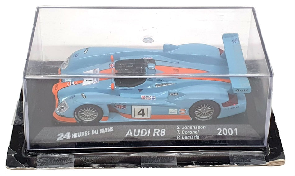 Altaya 1/43 Scale 27424Q - Audi R8 #4 24h Le Mans 2001