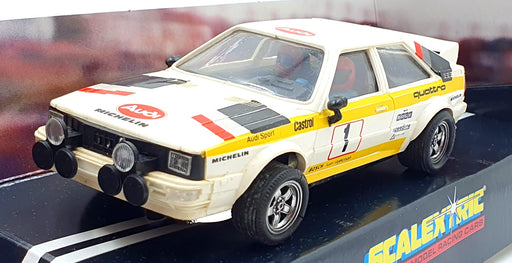Scalextric 1/32 Scale Slotcar C349 - Audi Quatro #1 - White