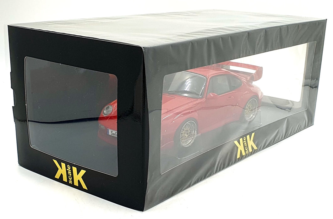 KK Scale 1/18 Scale KKDC181425B - 1996 Porsche 911 (993) GT2 - Red