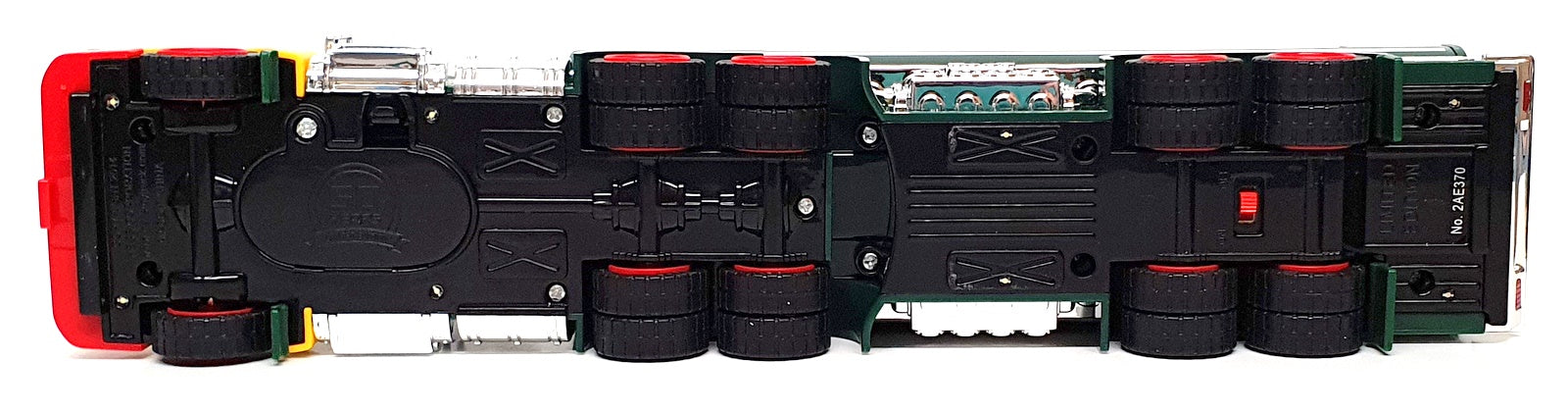 Hess Appx 40cm Long H6414 - Tanker Truck With Lights 50yrs 1964-2014 - Green