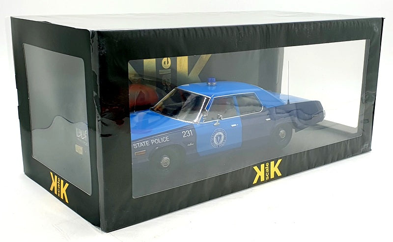 KK Scale 1/18 Scale KKDC181154 - 1974 Dodge Monaco - Massachusetts State Police
