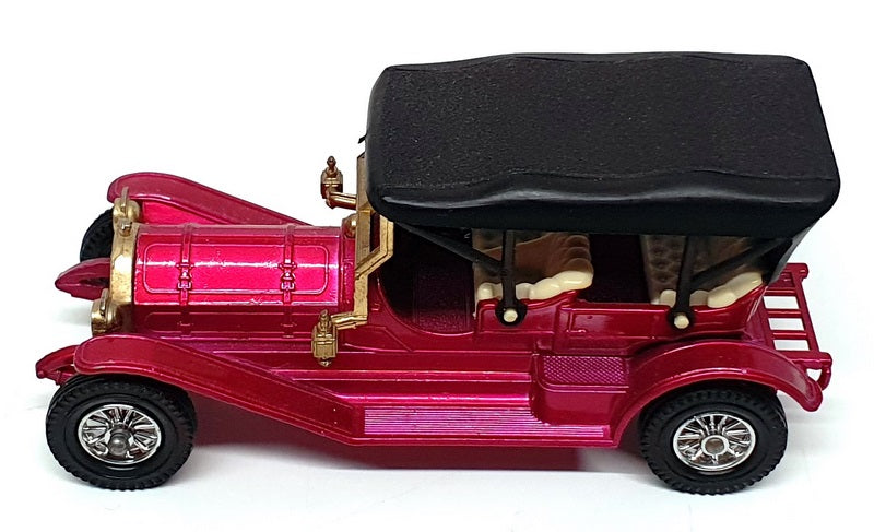 Matchbox Appx 10cm Long Diecast Y-9 - 1912 Simplex - Met Dk Red/Black