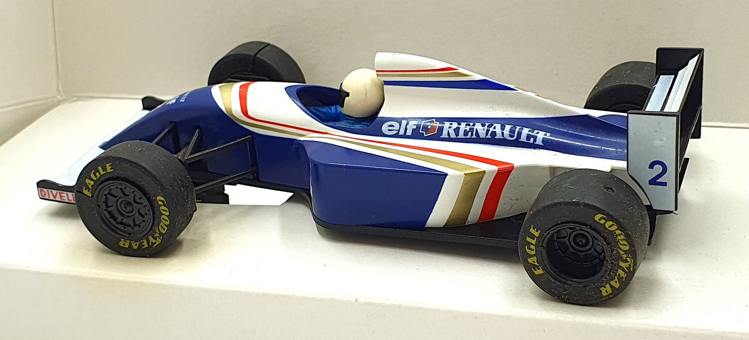 Scalextric 1/32 Scale Slotcar C143 - Renault #2 Willaims F1 - White Helmet