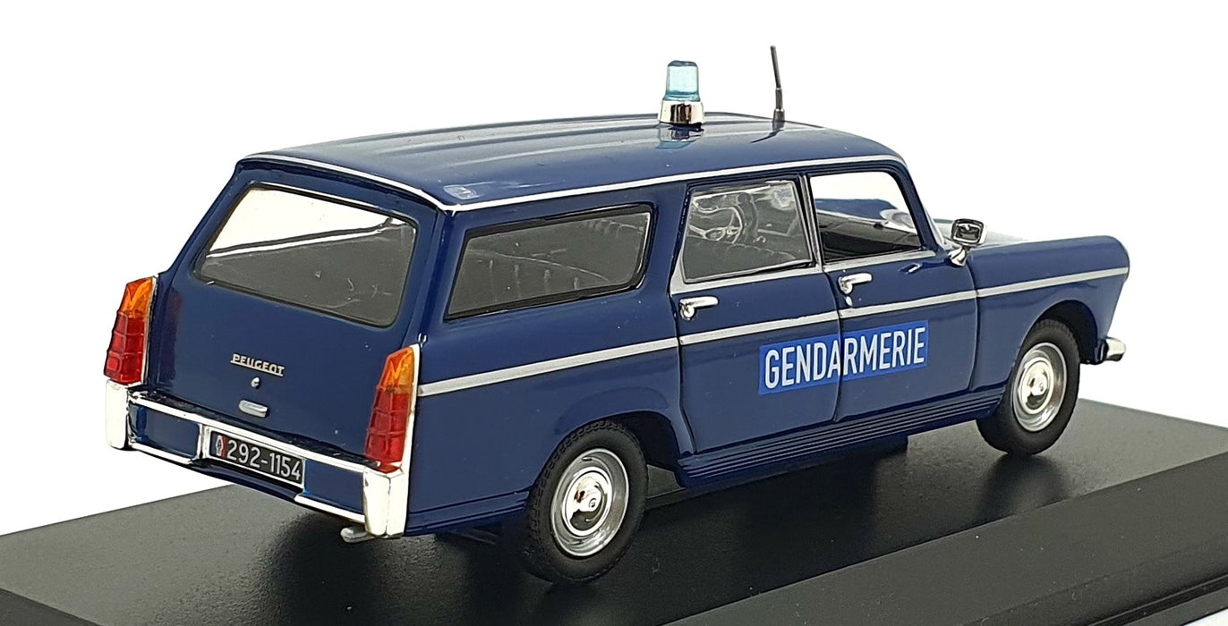Norev 1/43 Scale 474428 - Peugeot 404 Break Gendarmerie - Blue