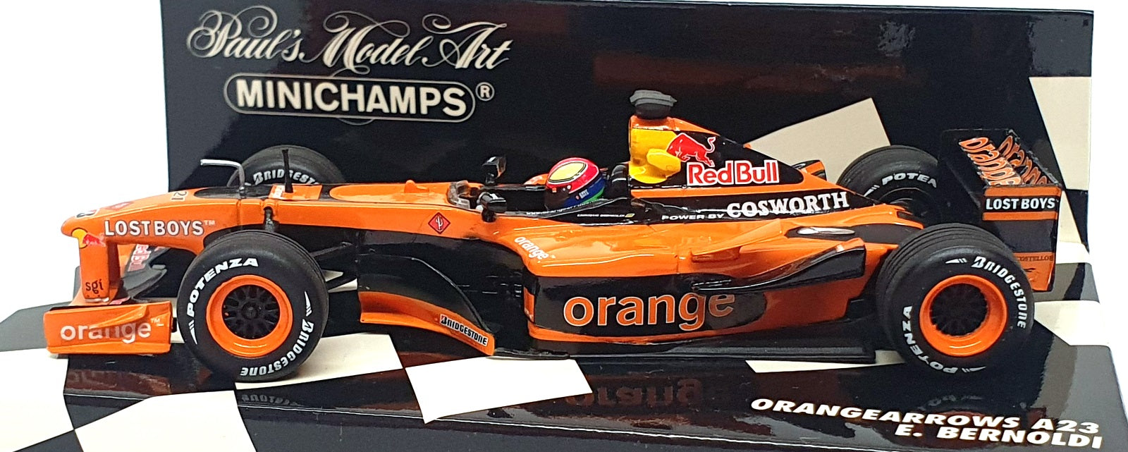 Minichamps 1/43 Scale 400 020021 - F1 Orangearrows A23 E. Bernoldi