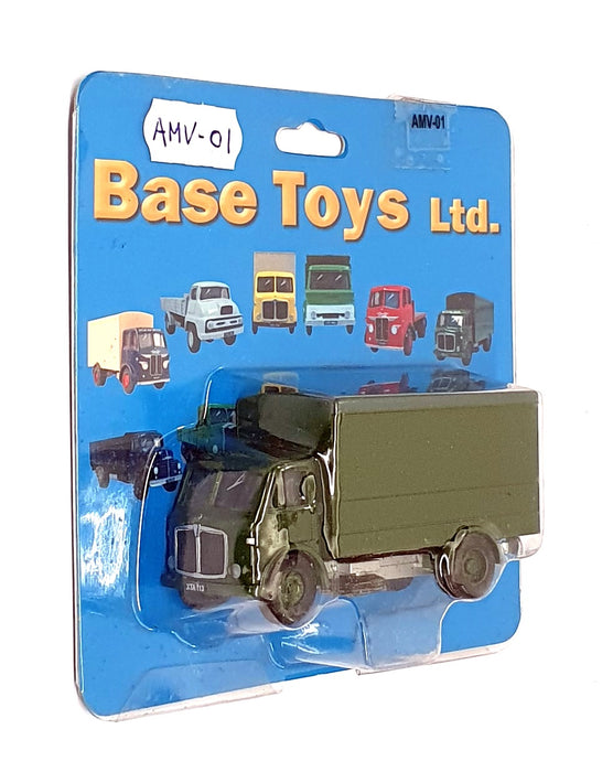 Base Toys 1/76 Scale Diecast AMV-01 - AEC Mercury Van - Green