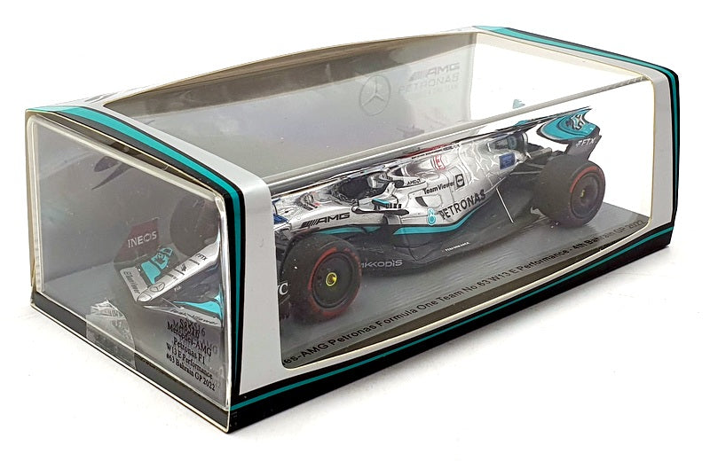 Spark 1/43 Scale S8516 - Mercedes-AMG W13 Bahrain 2022 F1 #63 George Russell