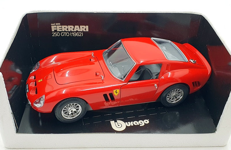 Burago 1/18 Scale Diecast 3011 - 1962 Ferrari 250 GTO - Red