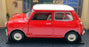 Kyosho 1/18 Scale Diecast 08101R - Morris Mini Cooper 1275 S - Red/White