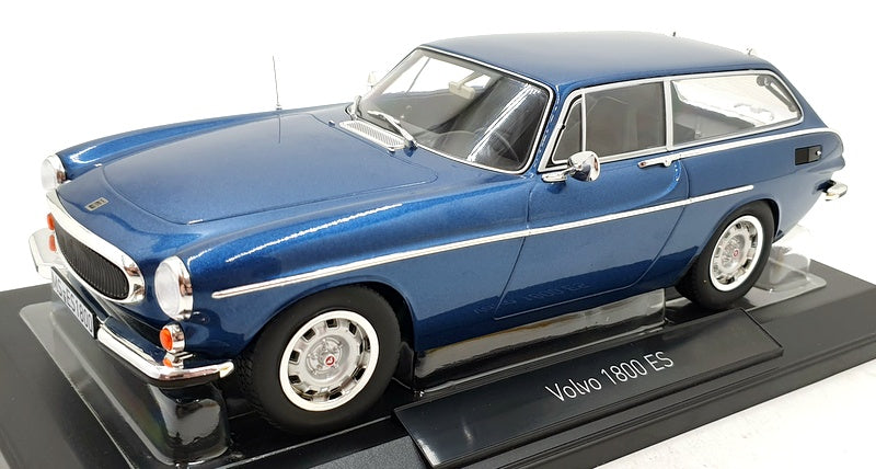 Norev 1/18 Scale Diecast 188724 - Volvo 1800 ES 1973 - Dark blue/Black Interior