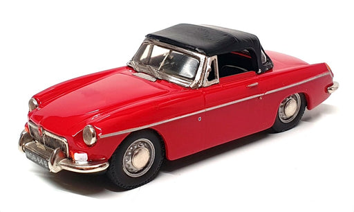 Minimarque 43 1/43 Scale AC69 - 1962-66 MGB Roadster MKI Hood Up - Red