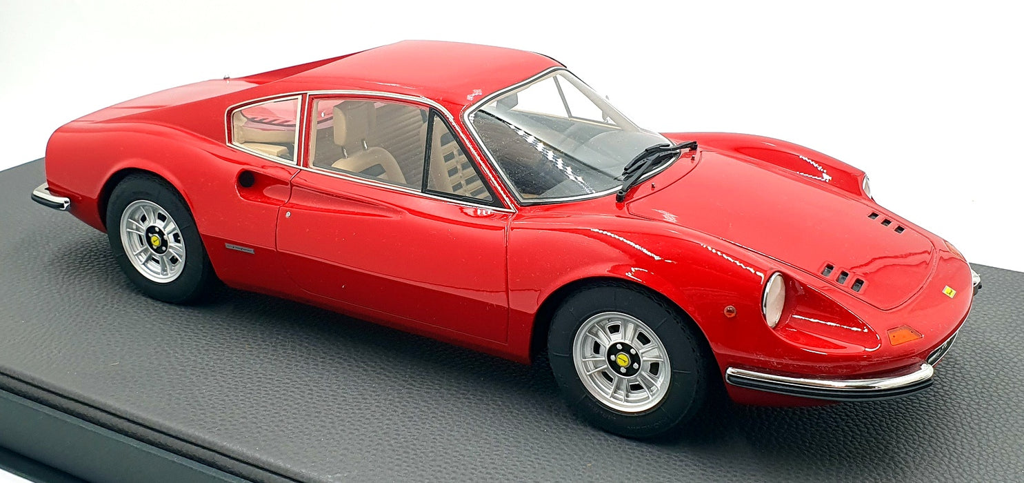 Top Marques 1/12 Scale TOP12-02A - 1972 Ferrari Dino 246 GT - Red