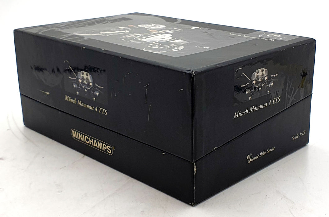 Minichamps 1/12 Scale 122 011000 - 1966 Munch Mummut 4 TTS - Black/Silver