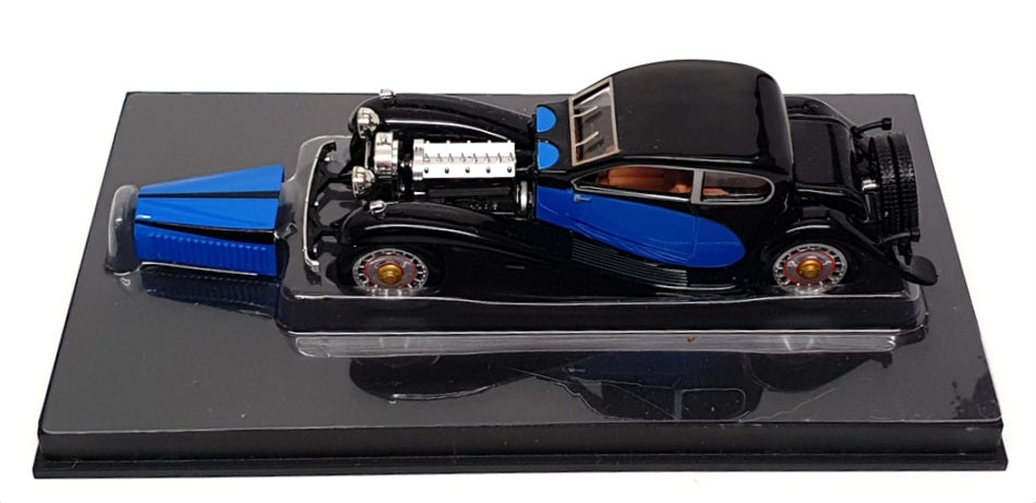 Rio Models 1/43 Scale Diecast 4258 - 1933 Bugatti T50 - Black/Blue