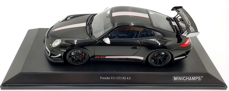 Minichamps 1/18 Scale Diecast 155 062220 - Porsche 911 GT3 RS 4.0 2011 - Black