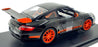 Welly 1/18 scale Diecast 18015W - Porsche 911 997 GT3 RS - Black/Orange