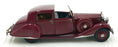 Danbury Mint 1/24 Scale 9126B - 1938 Rolls Royce Phantom III - Burgundy