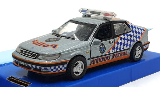Cararama 1/43 Scale 200226C - SAAB Police Car HP20 - Silver