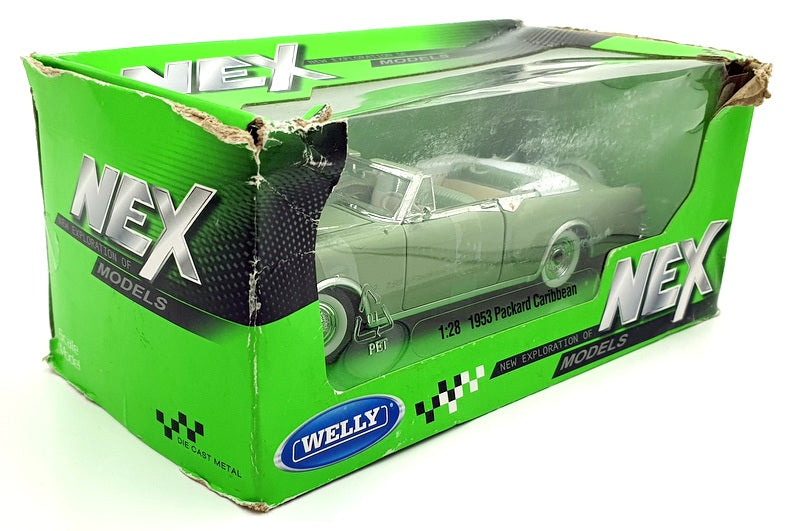 Welly Nex 1/28 Scale Diecast 24016C-W - 1953 Packard Caribbean - Green