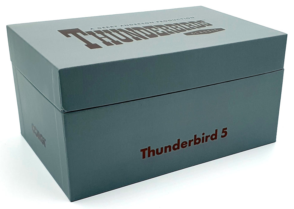Corgi 15cm Long Diecast CC01501 Thunderbirds FAB Collection Thunderbird 5 Grey