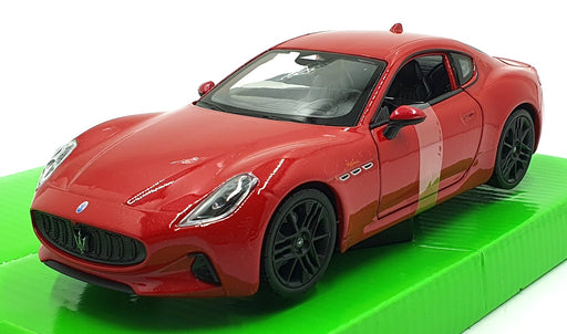 Welly NEX 1/24 Scale Diecast 24125W-M.RD - Maserati Granturismo Flogore - Red
