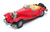 Franklin Mint 1/24 Scale 22725B - 1935 Mercedes Benz 500k Special Roadster - Red