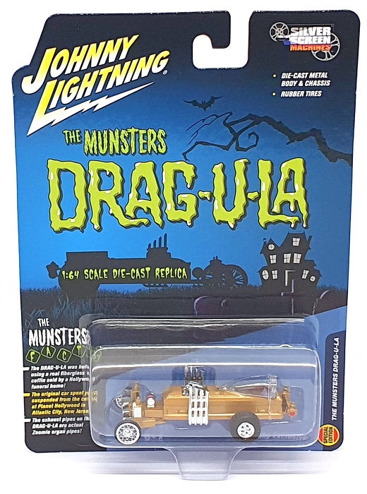 Johnny Lightning 1/64 Scale JLSS003 - The Munsters DRAG-U-LA - Brown
