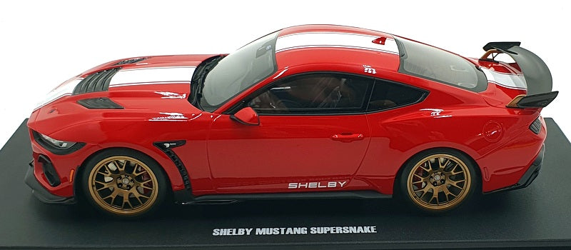 GT Spirit 1/18 Scale Resin GT531 - Shelby Mustang Supersnake - Red/White