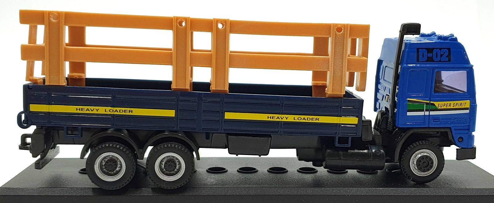 Cararama 1/60 Scale 100005G - Mercedes-Benz Construction Truck Heavy Loader Blue