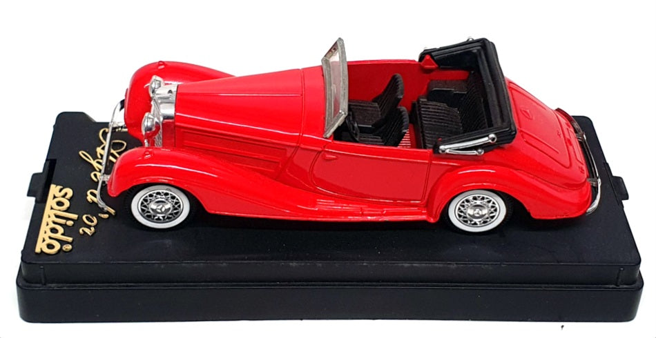 Solido 1/43 Scale Diecast 15224 - 1939 Mercedes Benz 540K - Red