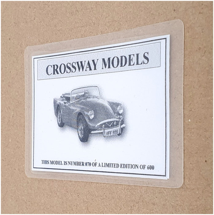Crossway Models 1/43 Scale CM20 - Daimler SP250 Dart - BRG