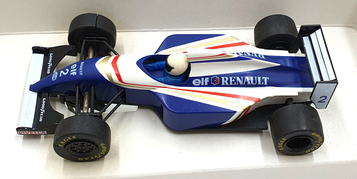 Scalextric 1/32 Scale Slotcar C143 - Renault #2 Willaims F1 - White Helmet