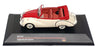 IST Models 1/43 Scale Diecast IST 019 - 1953 IFA F9 Cabrio - White/Red