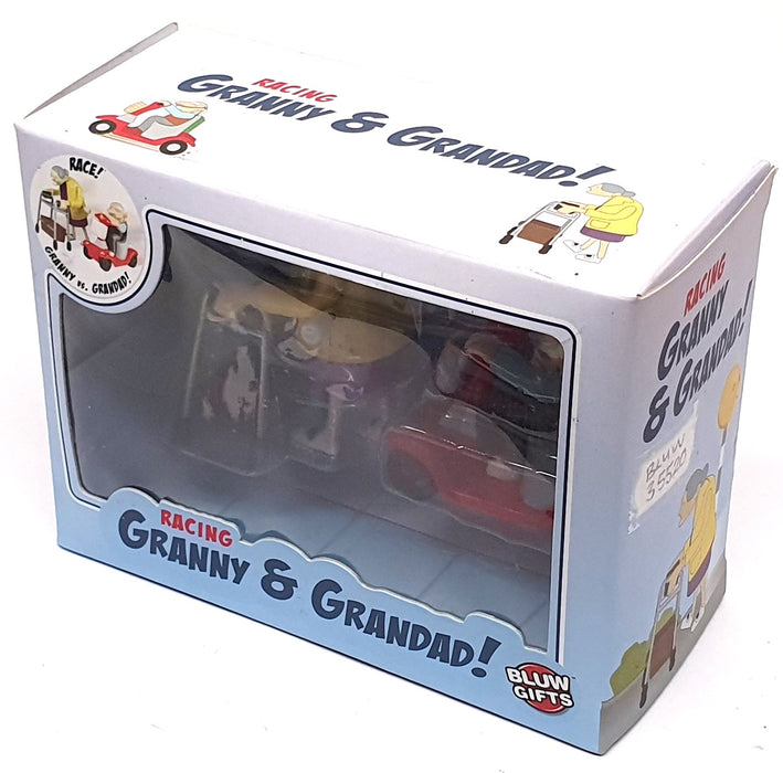 Bluw Gifts 35520 - Wind Up Granny & Pull Back Grandad Racing Set