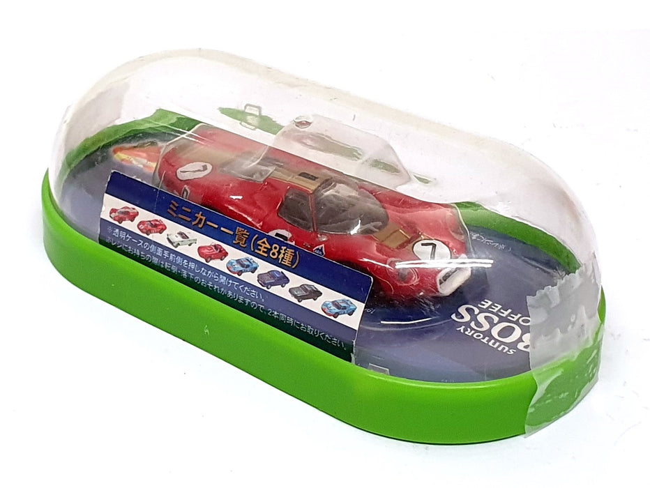 Japanese Brand 1/72 Scale No. 08 - 1968 Ford P68 F3L Race Car #7 - Red
