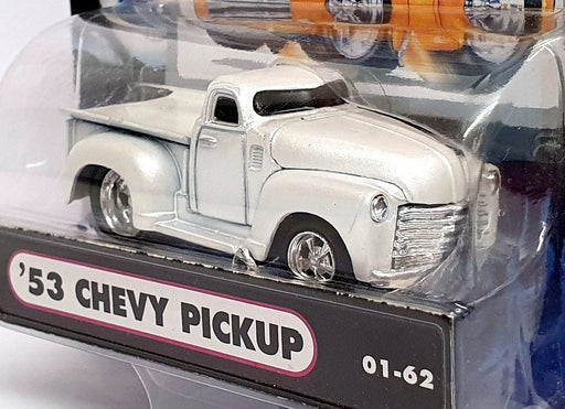 Muscle Machines 1/64 Scale 71151 01-62 - 1953 Chevy Pick-Up Truck - White