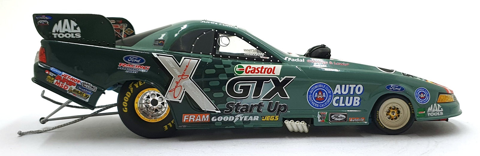 Action 1/24 Scale 42602 Ford Mustang Funny Car Dragster 2005 - Force