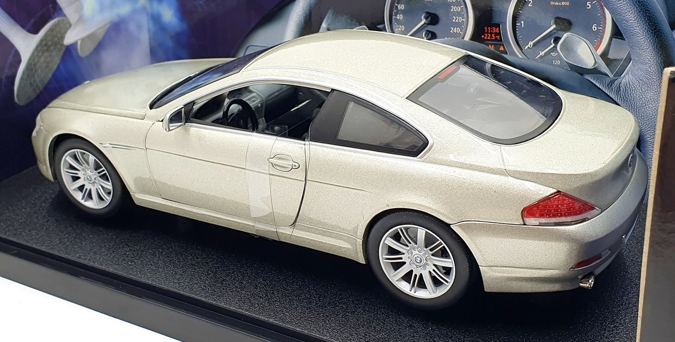 Hot Wheels 1/18 Scale Diecast B3243 - BMW 645Ci - Champagne 