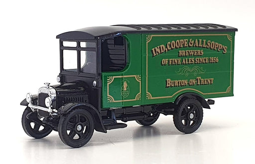 Corgi Appx 13cm Long C846 - Ind Coope Thornycroft Van - Green/Black