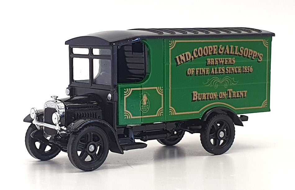 Corgi Appx 13cm Long C846 - Ind Coope Thornycroft Van - Green/Black