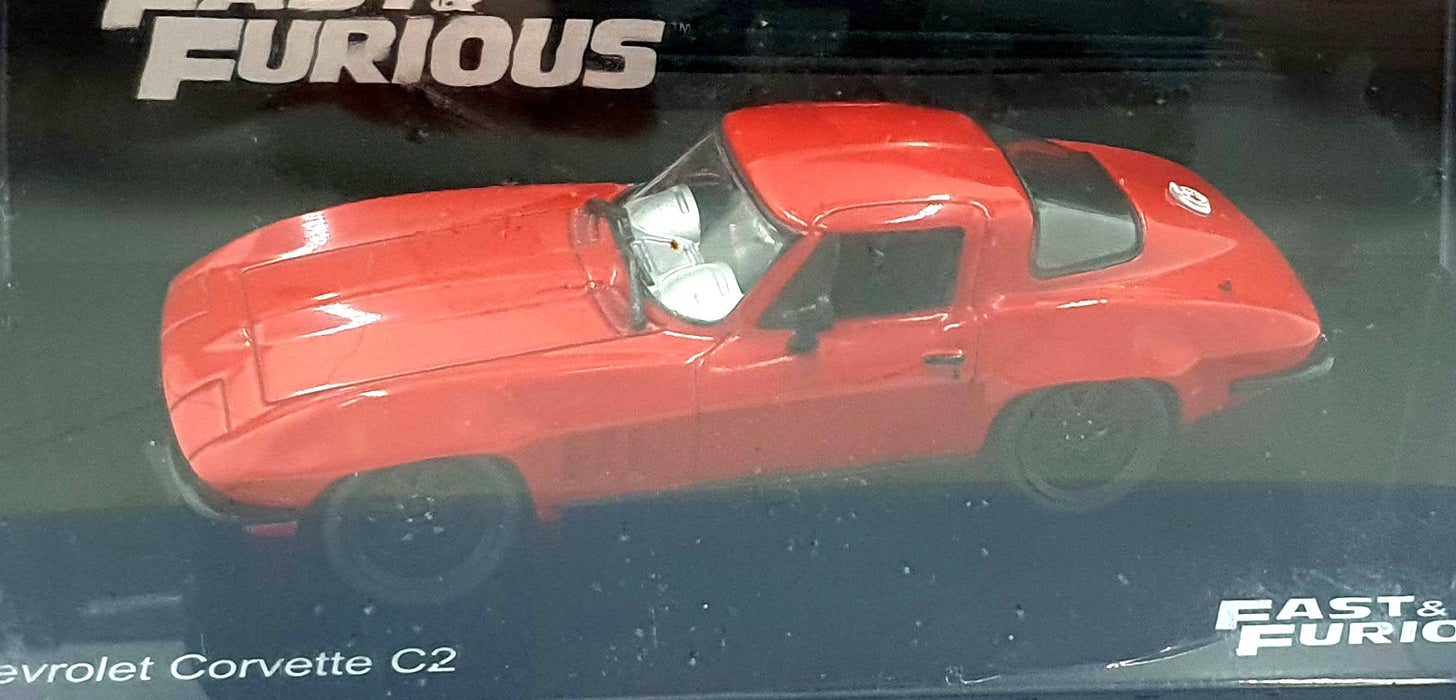 DeAgostini 1/43 Scale F220CMC047 - Fast and Furious Chevrolet Corvette C2 - Red