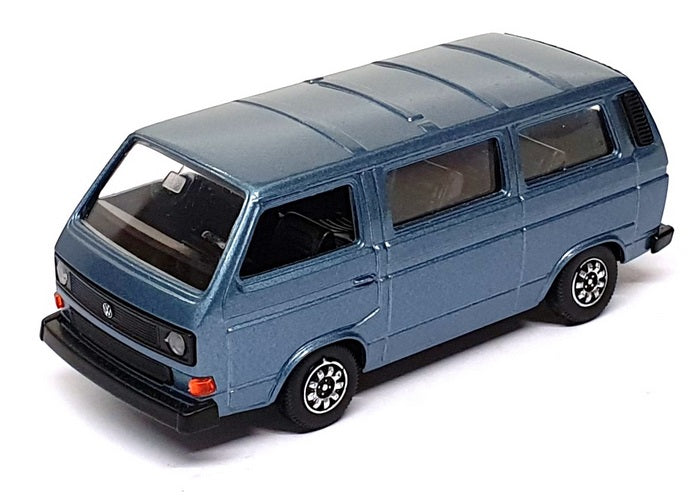 Schabak 1/43 Scale 1040 - VW Volkswagen Caravelle Syncro Minibus - Met. Blue